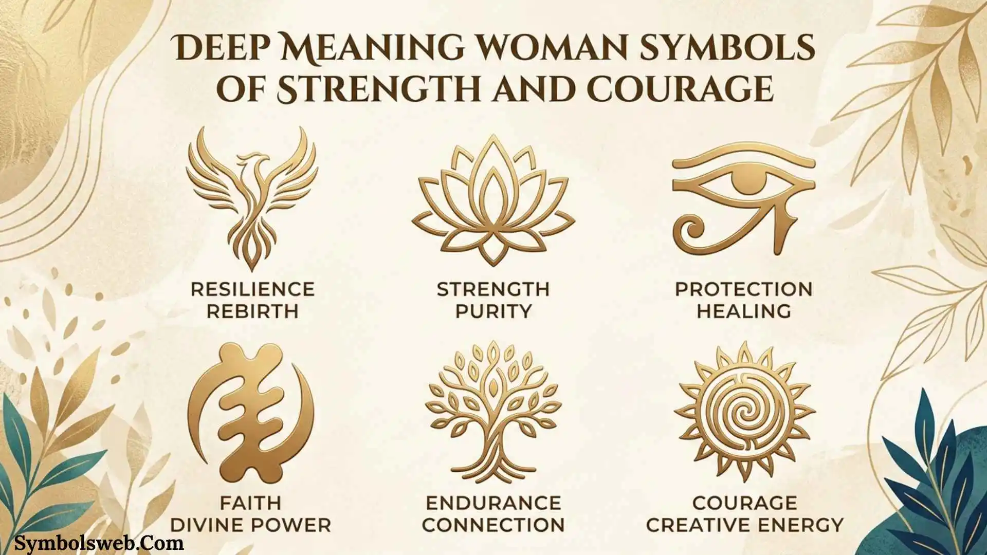 Deep Meaning Woman Symbols of Strength and Courage