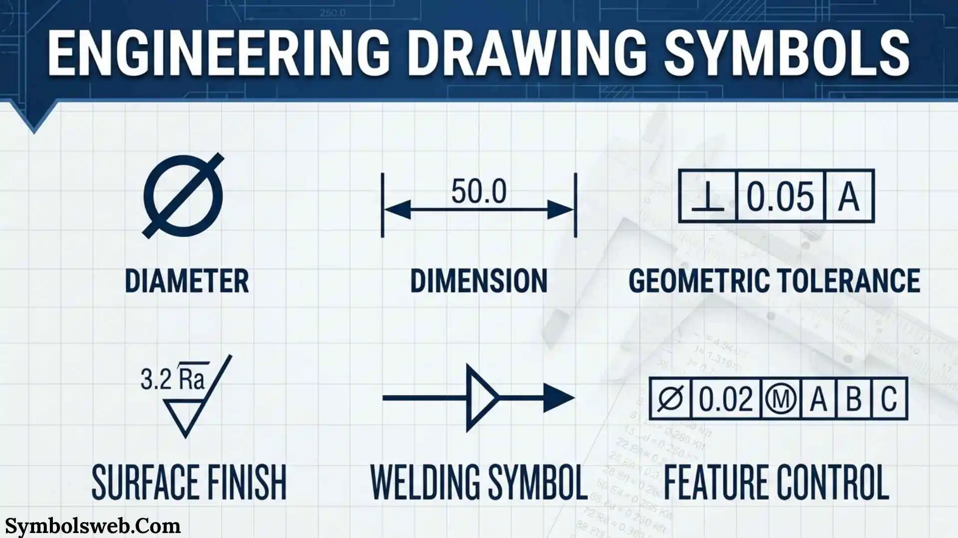 Engineering Drawing Symbols