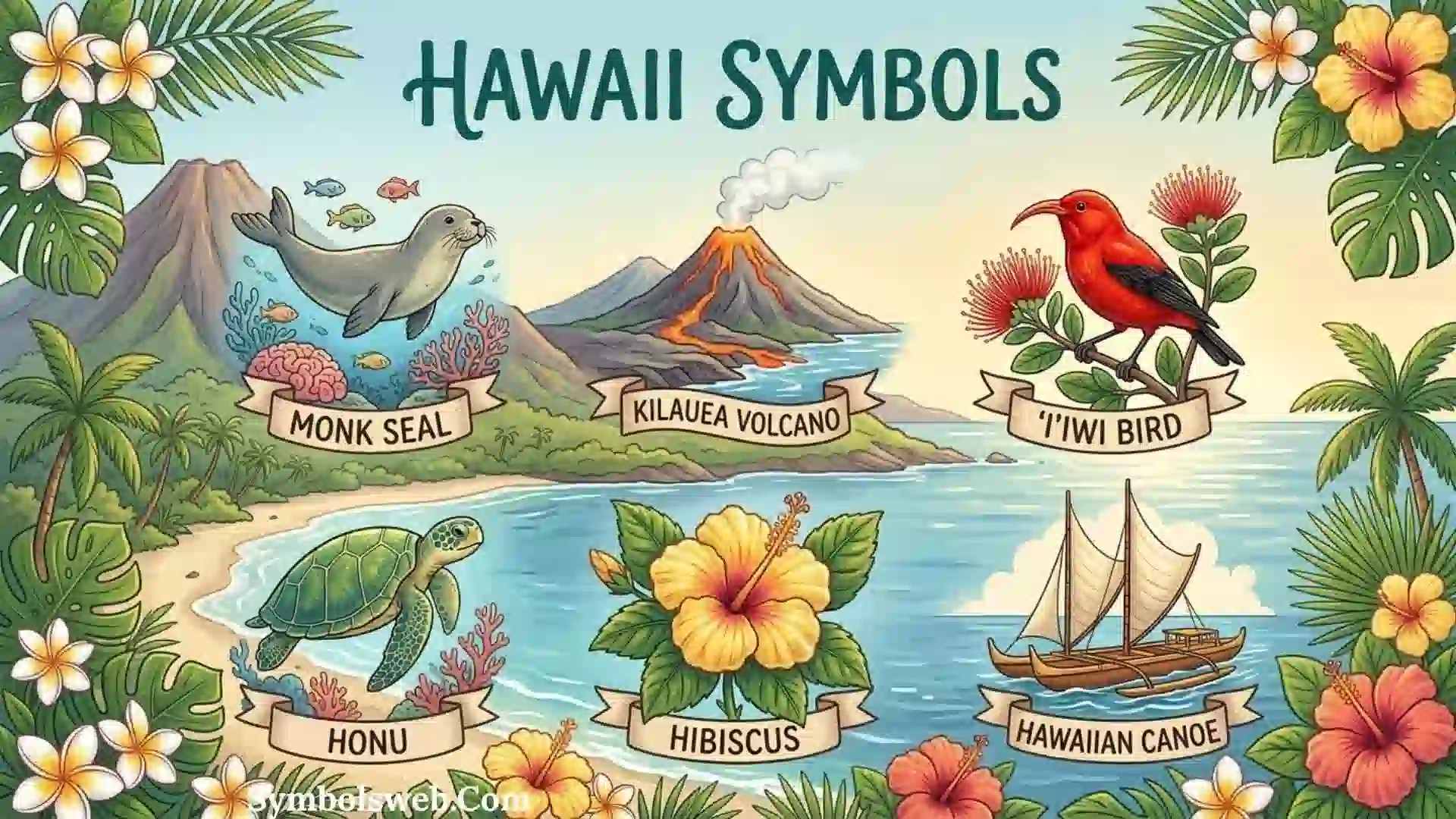 Hawaii Symbols