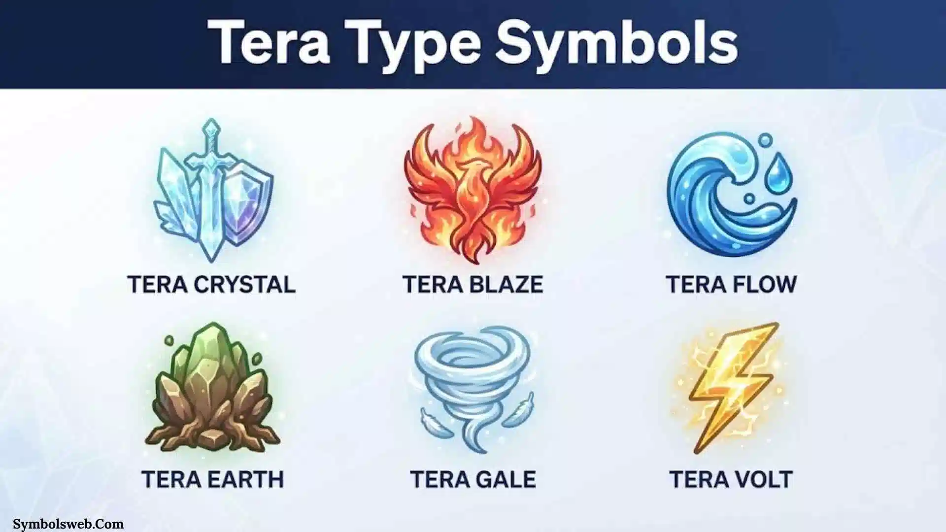 Tera Type Symbols