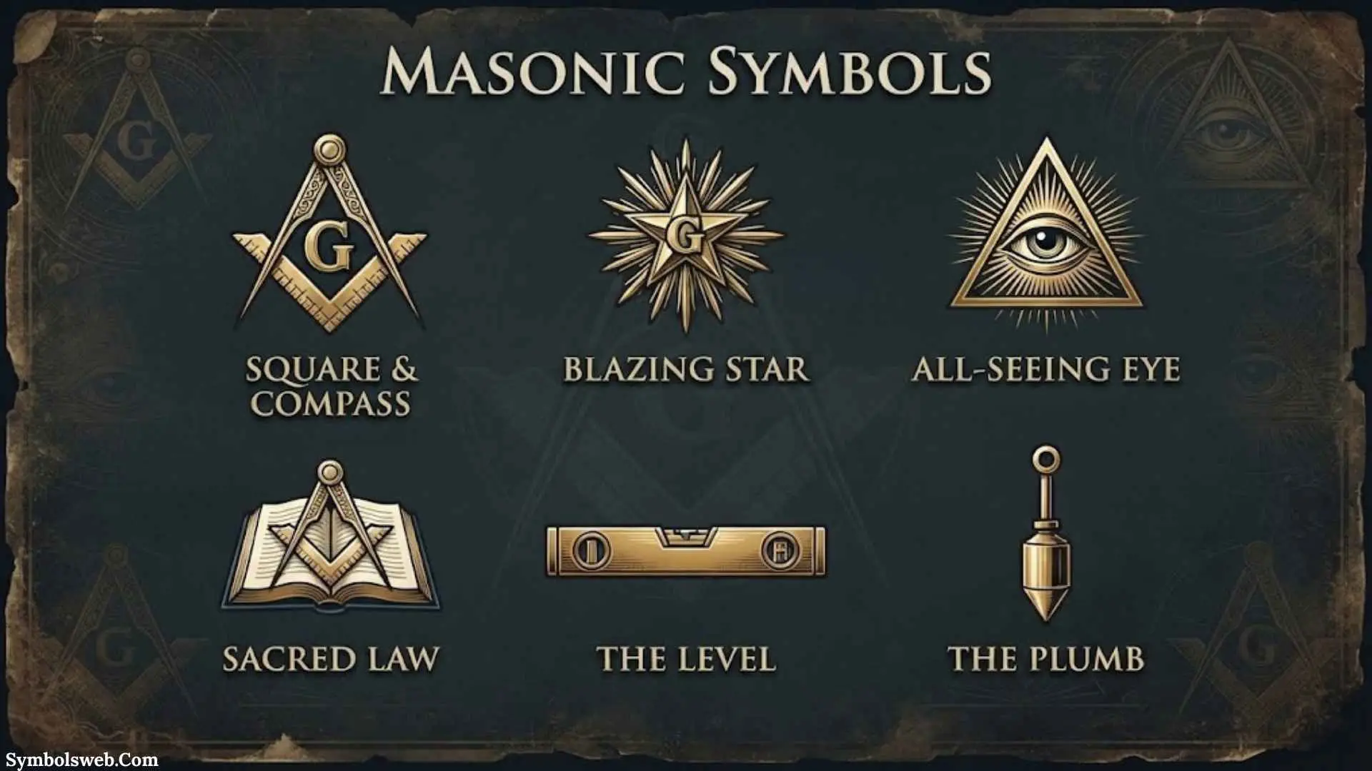 32 Masonic Symbols